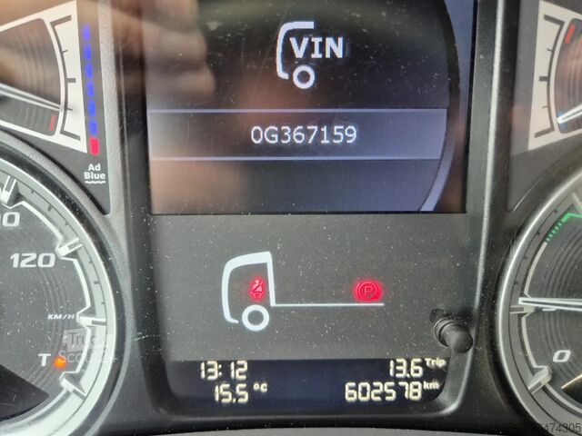 Standard traktor DAF XF 480 FT SUPER SPACE CAB ZF INTARDER