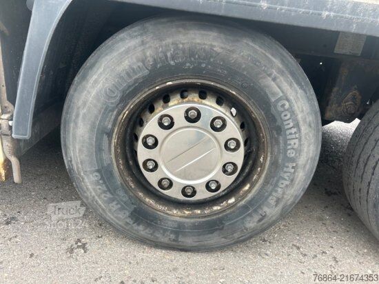 Semirremolque de plataforma baja KRONE SD COOL LINER, CARRIER VECTOR 1550 DOPPELSTOCK