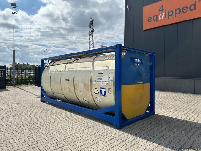 Conteneur-citerne CIMC 20FT ISO 25.000L / UN PORTABLE  T11 / 2.5Y + CS...