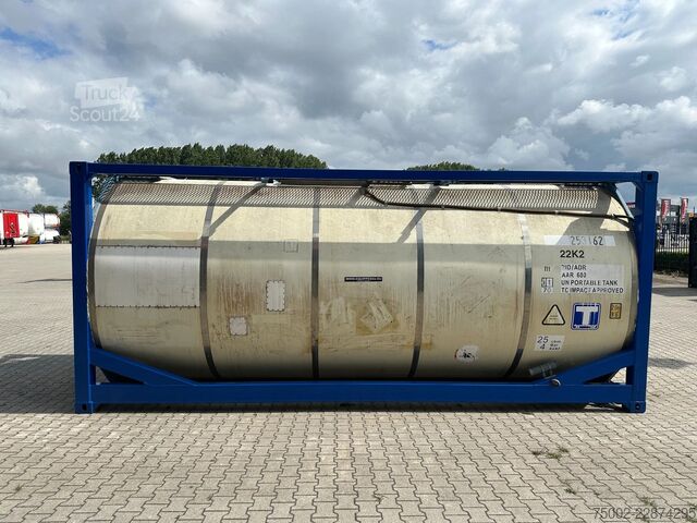Conteneur-citerne CIMC 20FT ISO 25.000L / UN PORTABLE  T11 / 2.5Y + CS...