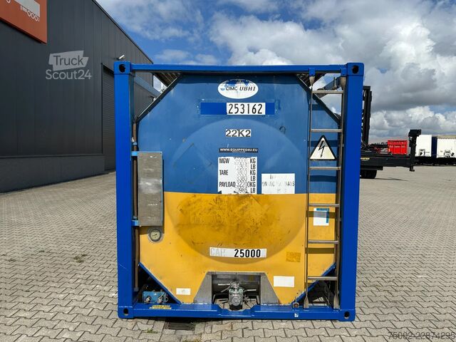 Conteneur-citerne CIMC 20FT ISO 25.000L / UN PORTABLE  T11 / 2.5Y + CS...