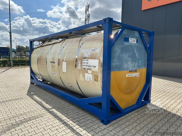 Conteneur-citerne CIMC 20FT ISO 25.000L / UN PORTABLE  T11 / 2.5Y + CS...