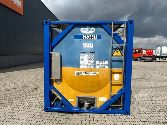 Conteneur-citerne CIMC 20FT ISO 25.000L / UN PORTABLE  T11 / 2.5Y + CS...
