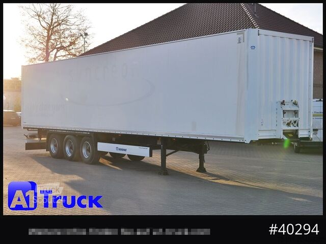 Koffer oplegger KRONE SDK 27, Koffer, 1 Vorbesitzer, Plywood,