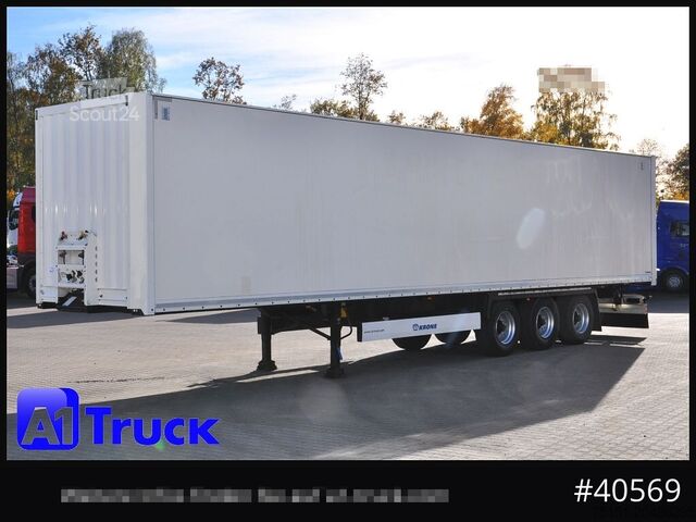 Koffer oplegger KRONE SDK 27, Koffer, 1 Vorbesitzer, Plywood,