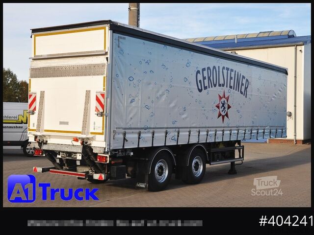 Полуприцеп для напитков SCHMITZ Getränke, Lenkachse, LBW, Ladebordwand, kurzer Aufbau