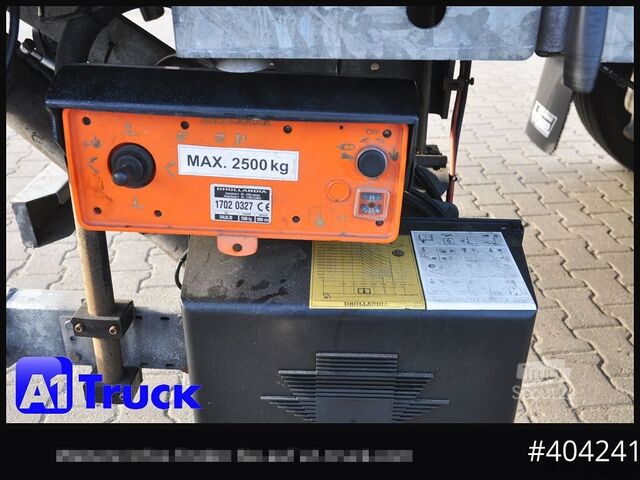 Полуприцеп для напитков SCHMITZ Getränke, Lenkachse, LBW, Ladebordwand, kurzer Aufbau