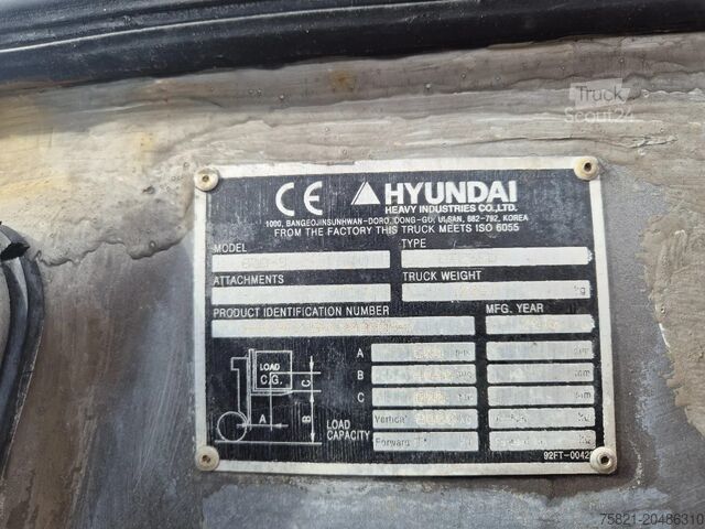 Vorkheftruck Hyundai 80D-9 80D-9