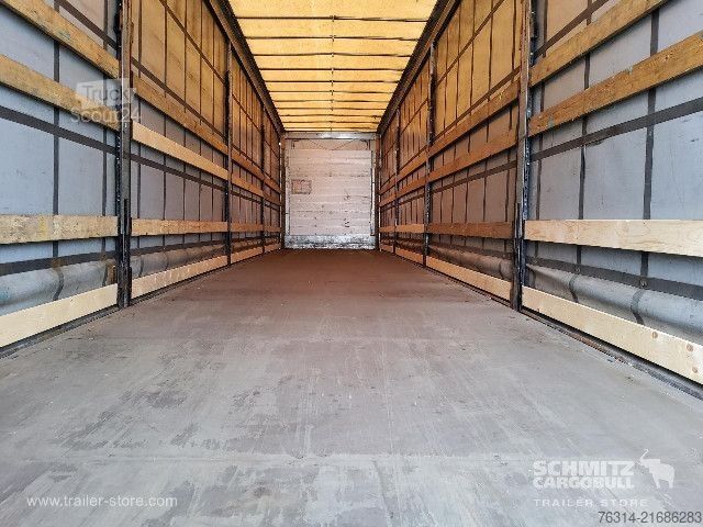 Semirremolque abierto con toldo Schmitz Cargobull Curtainsider Mega Getränke