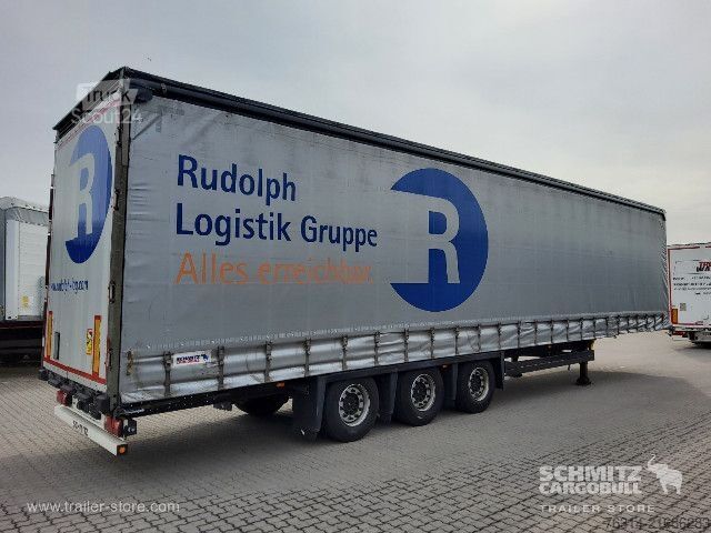 Semirremolque abierto con toldo Schmitz Cargobull Curtainsider Mega Getränke