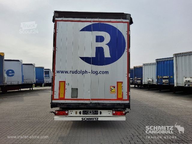Semirremolque abierto con toldo Schmitz Cargobull Curtainsider Mega Getränke