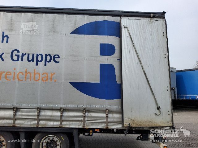 Semirremolque abierto con toldo Schmitz Cargobull Curtainsider Mega Getränke