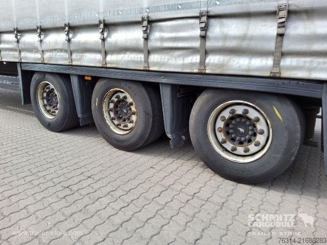 Semirremolque abierto con toldo Schmitz Cargobull Curtainsider Mega Getränke