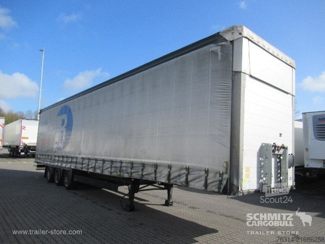 Semirremolque abierto con toldo Schmitz Cargobull Curtainsider Mega Getränke