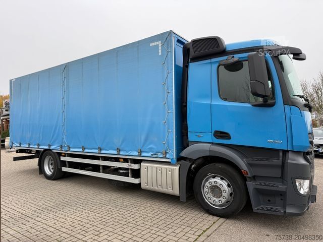 Ladbil med presenning MERCEDES-BENZ Antos 1830 Pritsche+Plane/Klima/EURO6