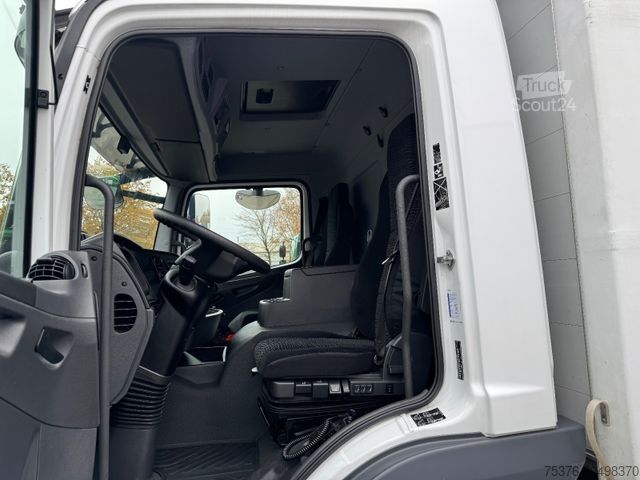 Platós teherautó ponyvával MERCEDES-BENZ Atego 1524 AHK Junge Aufbau EDSCHA