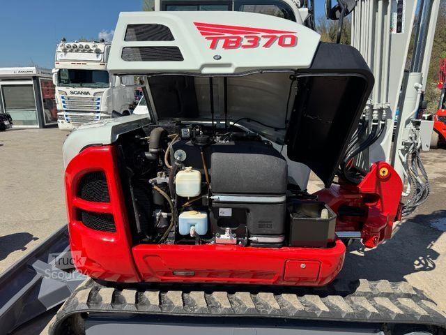 Miniescavatore TAKEUCHI TB 370 Powertilt 3xSchaufeln Neue Gummiketten