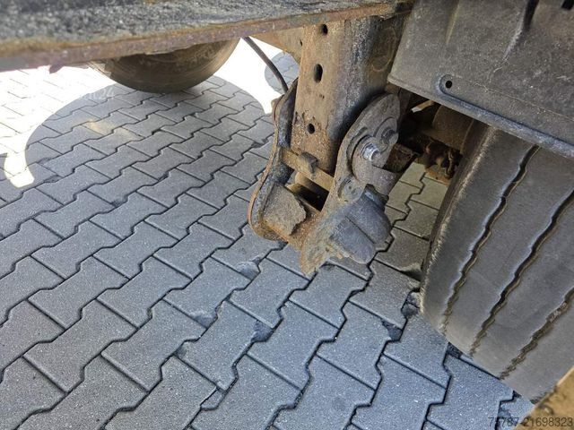 Semi-remorque bâchée KRONE Coiler Gadine, Edscha, Lift, BPW Trommel