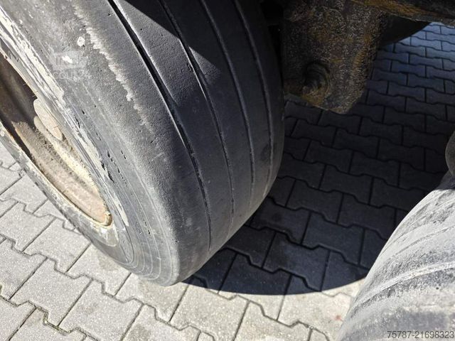 Semi-remorque bâchée KRONE Coiler Gadine, Edscha, Lift, BPW Trommel