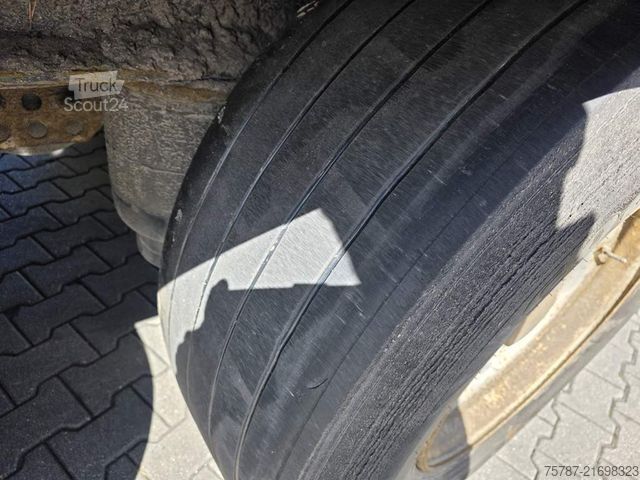 Semi-remorque bâchée KRONE Coiler Gadine, Edscha, Lift, BPW Trommel