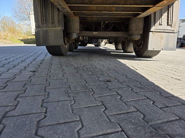 Semi-remorque bâchée KRONE Coiler Gadine, Edscha, Lift, BPW Trommel