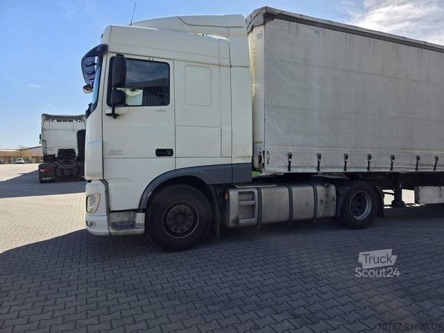 Cap tractor standard DAF XF 460 SC,ZF Intarder, Standklima, Kühlschrank
