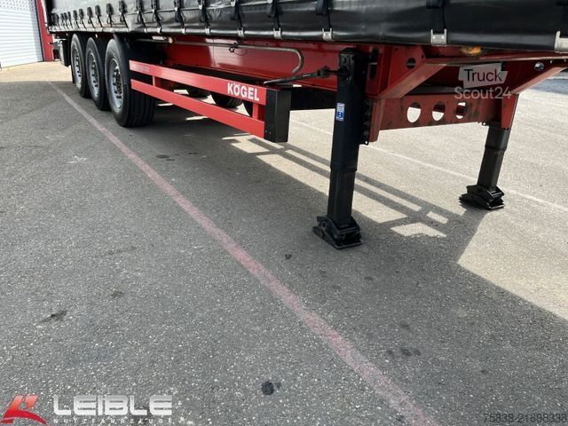 Auflieger mit Pritsche & Plane KÖGEL SN 24*Tautliner*Zertifikat XL*SAF-Achsen*