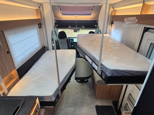 Autocaravana semi-integrada CHAUSSON 630 Titanium Line *MJ27*Arctic*Navi*ACC*Outdoor