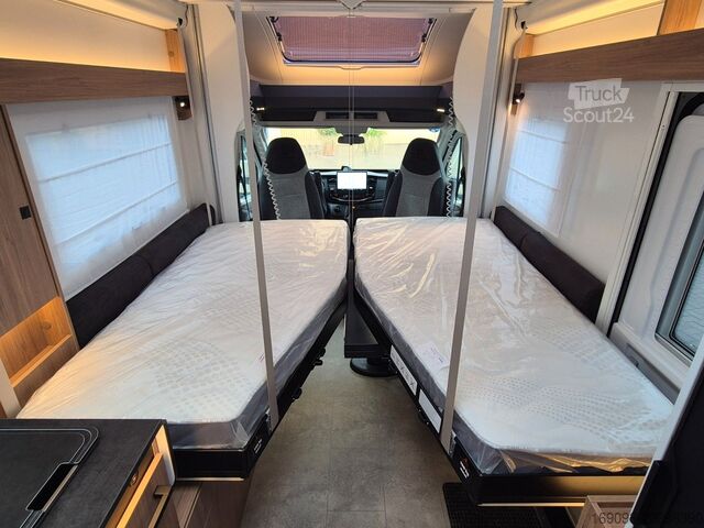 Autocaravana semi-integrada CHAUSSON 630 Titanium Line *MJ27*Arctic*Navi*ACC*Outdoor
