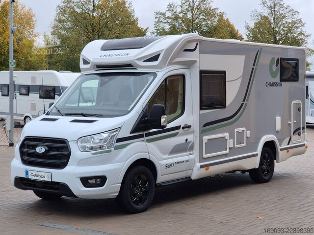 Teilintegriertes Wohnmobil CHAUSSON S697 Titanium Line *MJ27*Arctic*Outdoor*Autom.