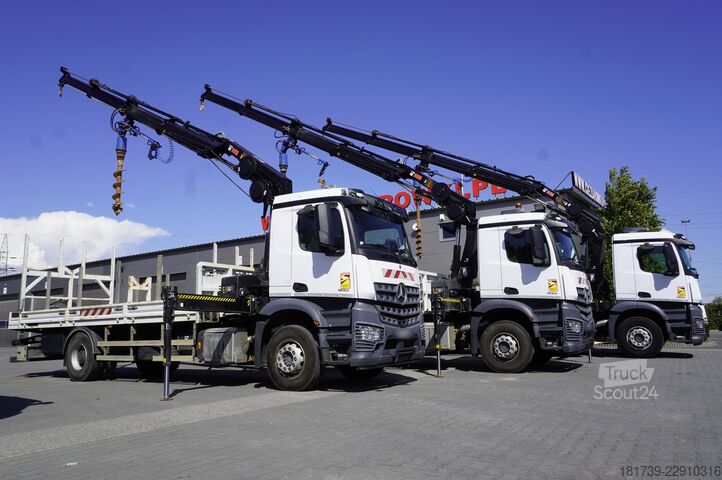 Бурова установка Mercedes-Benz Arocs 1833 4x2 / 50 tho. km! / HIAB