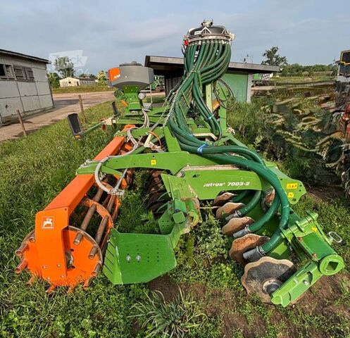 Grapă cu discuri Amazone Catros+7003-2/ Green Drill/ Vogelsang Gülleverteiler