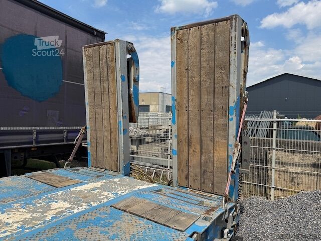 Diepladers voor bouwmachines Komodo 4 achs Lenk luft hydr Rampen 62 to