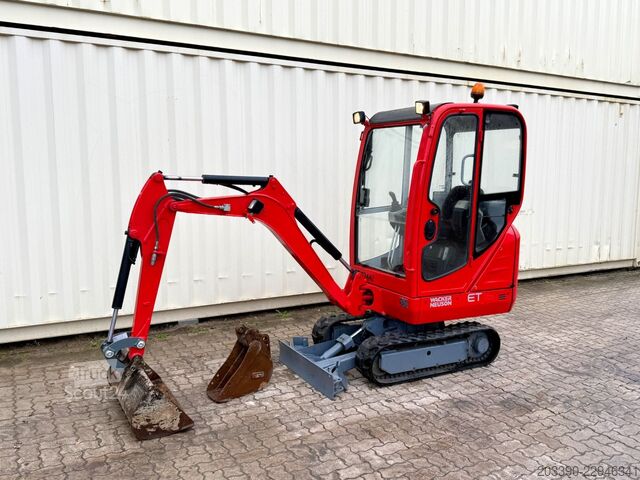 Miniexcavadora WACKER Neuson ET16 / 2018 BJ / 808 H / 2 x Löffel