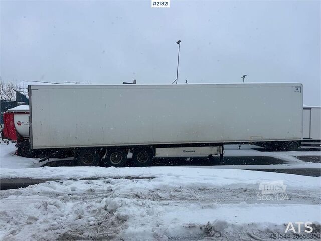 Трёхосный термотраллер Krone с агрегатом Carrier Krone 3 axle thermo trailer w/ carrier aggregate