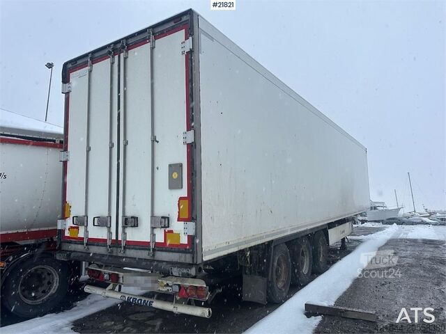 Krone 3-axlad termotrailer med Carrier-aggregat Krone 3 axle thermo trailer w/ carrier aggregate