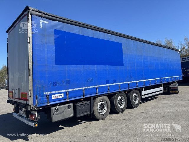 Odprta polprikolica s ponjavo Schmitz Cargobull Semitrailer Curtainsider Standard