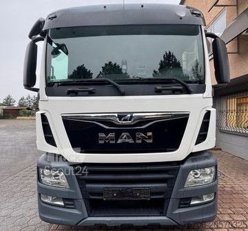 Flaklastbil med kapell MAN 26.360 TGS*9 m SafeServer*22 Pal.*Lift/Lenk*LBW