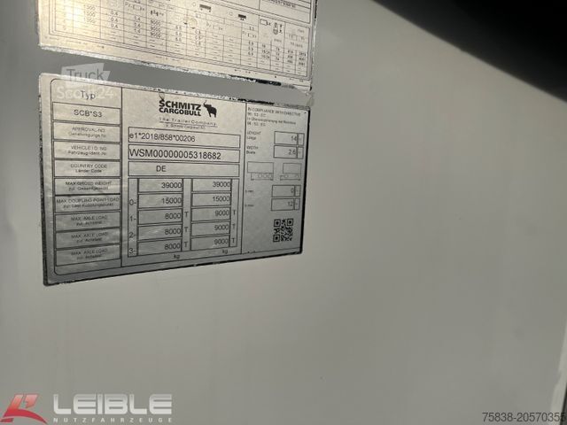 Semirimorchio frigorifero SCHMITZ CARGOBULL SKO24*Mega Frigo *Doppelstock*Bi-Verdampfer*