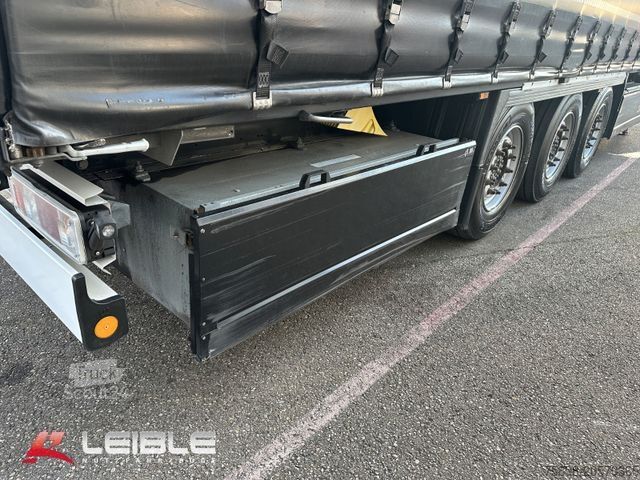 Semiremorcă deschisă cu prelată KRONE SD*Tautliner*Liftachse*Code XL*Palettenkasten*