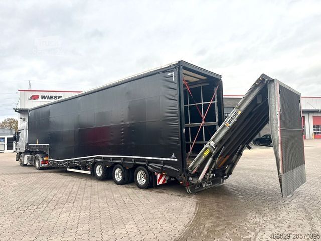 Semirimorchio ribassato Tiefbett Stufensattel mit Auffahrrampe 25T