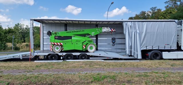 Semirimorchio ribassato Tiefbett Stufensattel mit Auffahrrampe 25T