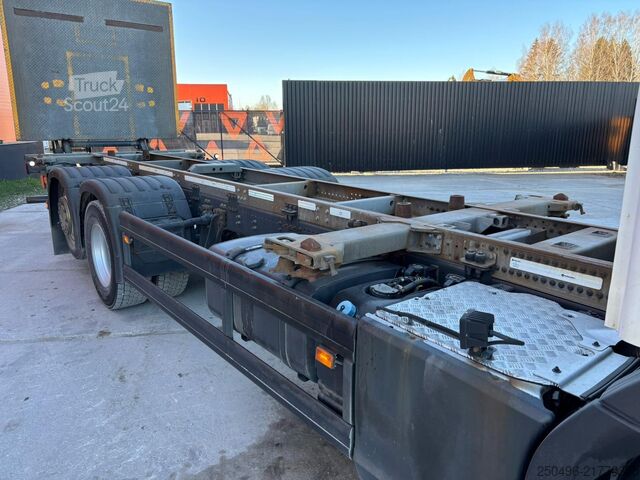 Контейнерні перевезення Scania P 500 6x2*4 LOW MILEAGE ! / 9 TON FRONT AXLE / ...