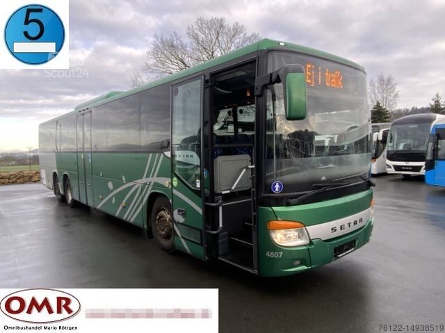 Intercity bus SETRA S 417 UL/ 416 UL/ 58 Sitze/ Lift/ 3-Punkt/408 PS