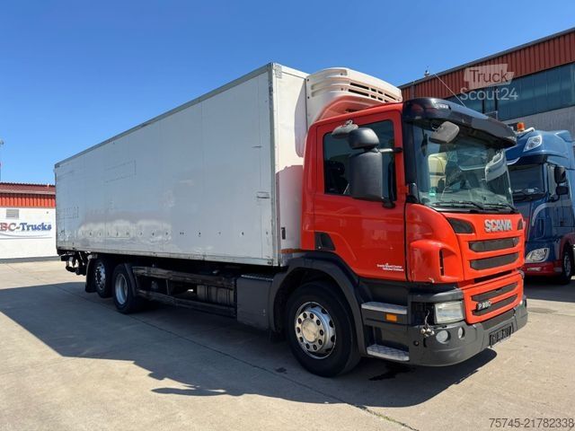 Koelwagen SCANIA P 280 Kühlkoffer mit BÄR Ladebordwand / Kiesling