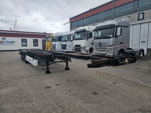 Ημιρυμουλκούμενο εναλλάξιμου αμαξώματος KRONE SD * CHASSIE * MULTI * TUNNEL * 20-30-40-45 *