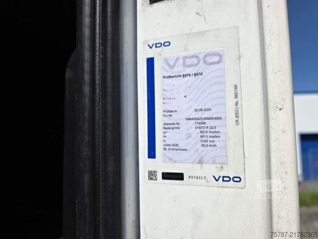 Standaard trekker MAN 18.500 TGX, retarder, Doppeltank