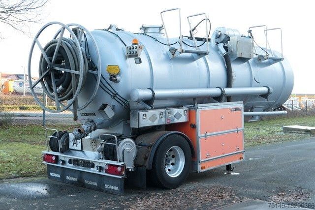 Tankauflieger  Saug Truck XXL 18,Kanalreiniger,Pumpe,Alu-Felgen