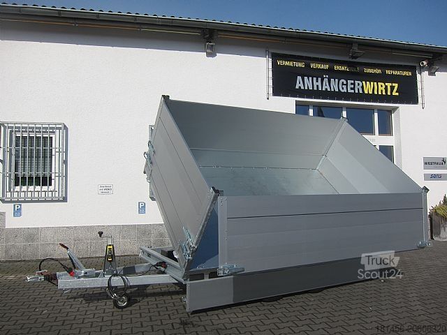 Tipvogn 3-vejs Anssems Volumenkipper 3500kg elektro 305x178x95cm