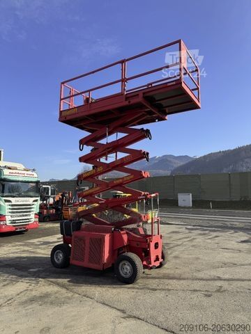 Çalışma platformu GSL S131 D16 4 WDN 4x4 Allrad 15 Meter